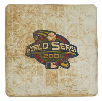 2001 World Series Game Used Base (MLB Authenticated)